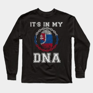 Slovakia  It's In My DNA - Gift for Slovakian From Slovakia Long Sleeve T-Shirt